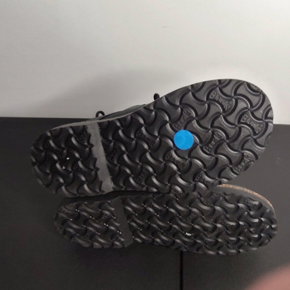 NEW Birkenstock Bryson Shearling Boots black Nubuck greasy leather size 36/5 - Picture 3 of 7